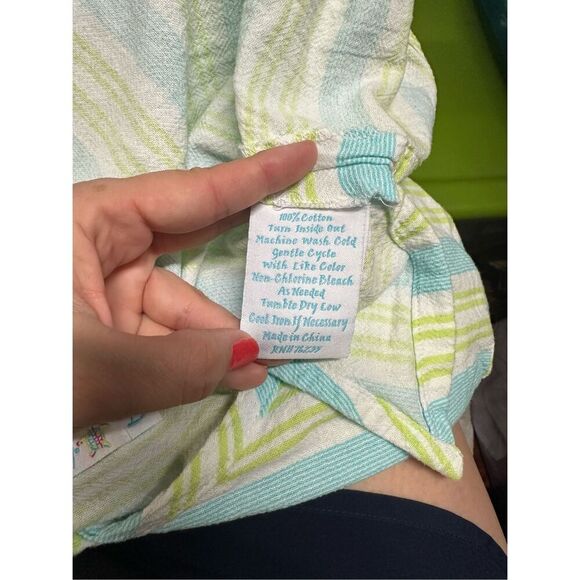 NWOT Sun Bay Missy 100% Cotton Tunic size Large - Picture 6 of 9